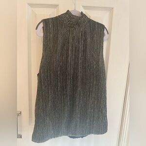 Sleeveless Banana Republic Metallic Top